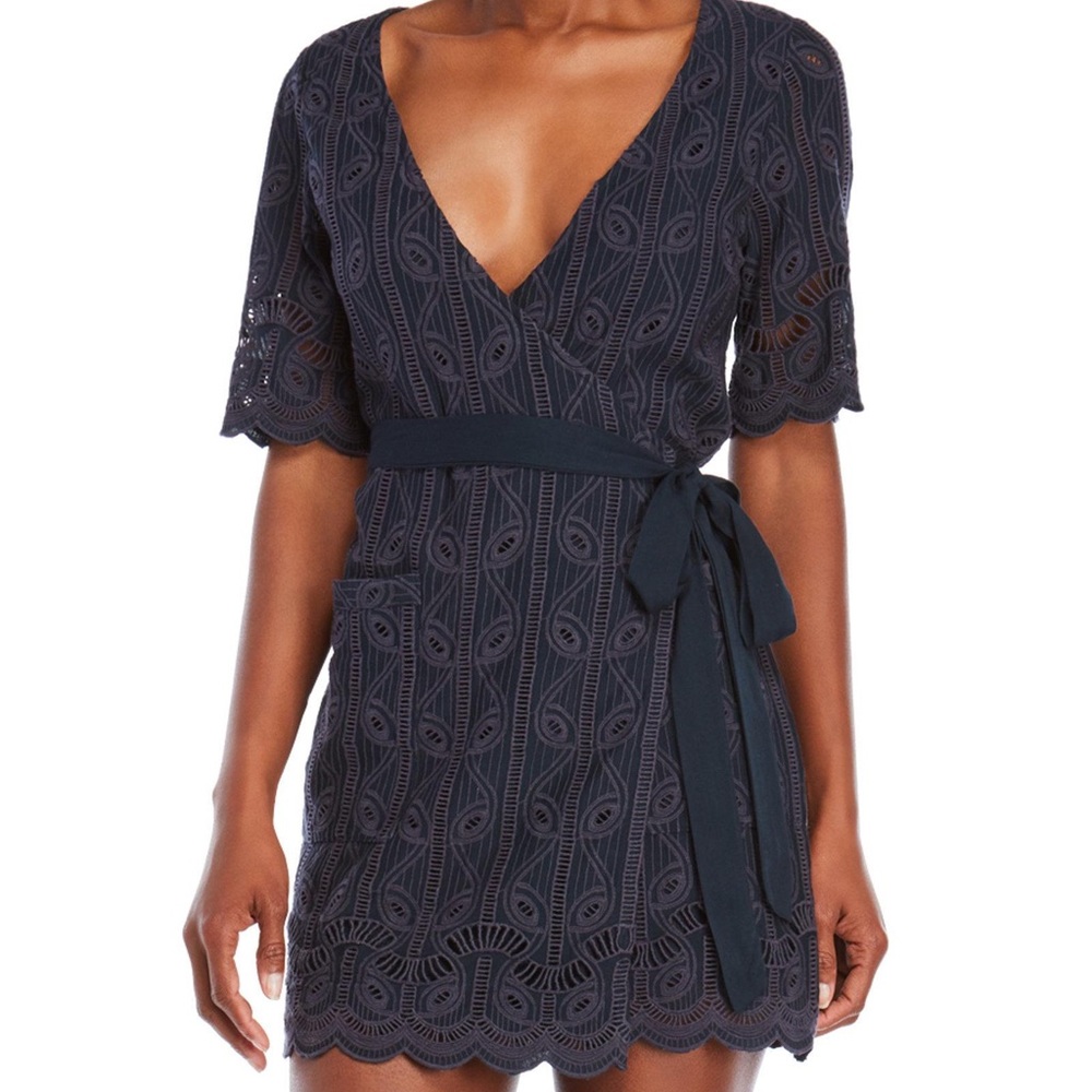 Tularosa embroidered dress